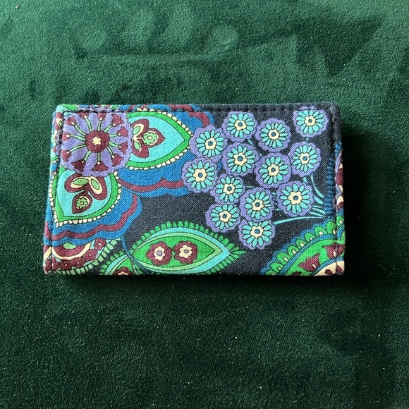 Vera Bradley Blue Rhapsody Card Wallet - Picture 3 of 3
